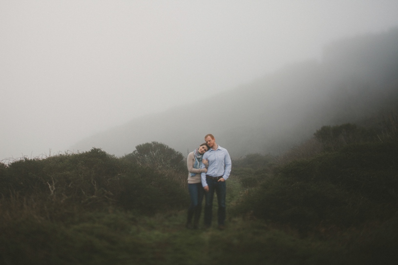 cinematic engagement photograph by heather elizabeth photography in san francisco california